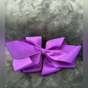 Purple Hair Bow